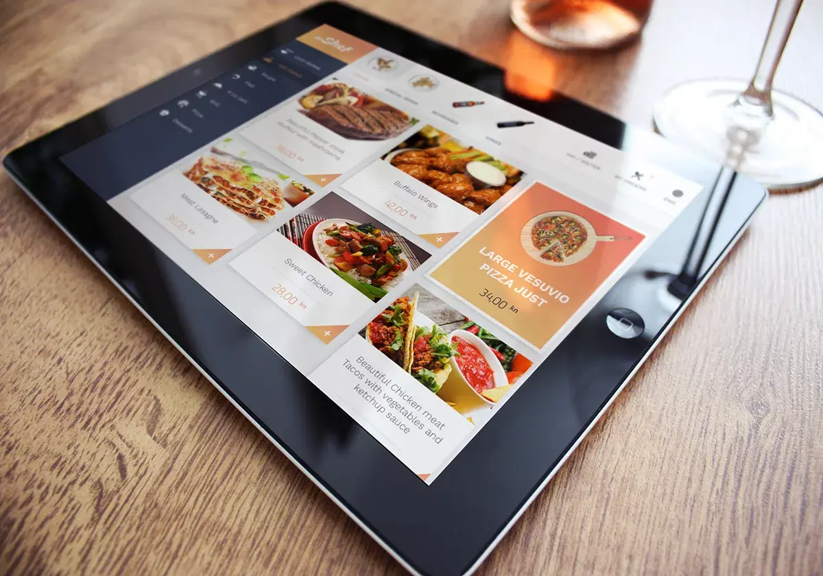 What is the on-site ordering system?
